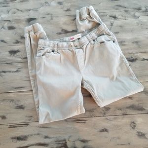 Boys Levi Khaki Joggers